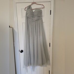 Jenny Yoo Julia Convertible Dress Morning Mist Bridesmaid Prom Formal Sz 8